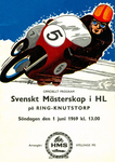 Programme cover of Ring Knutstorp, 01/06/1969