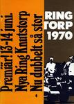 Programme cover of Ring Knutstorp, 14/06/1970