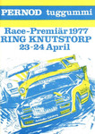 Programme cover of Ring Knutstorp, 24/04/1977