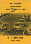 Programme cover of Ring Knutstorp, 11/06/1978