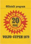 Programme cover of Ring Knutstorp, 20/05/1979