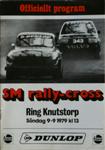 Programme cover of Ring Knutstorp, 09/09/1979