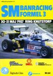 Programme cover of Ring Knutstorp, 31/05/1987