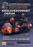 Programme cover of Královédvorský Okruh, 26/06/2011