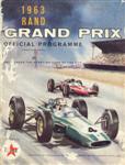 Programme cover of Kyalami Grand Prix Circuit, 14/12/1963