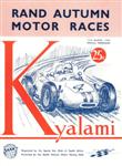 Programme cover of Kyalami Grand Prix Circuit, 17/03/1962