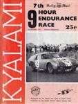 Programme cover of Kyalami Grand Prix Circuit, 31/10/1964