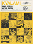 Programme cover of Kyalami Grand Prix Circuit, 02/10/1965