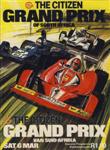Programme cover of Kyalami Grand Prix Circuit, 06/03/1976