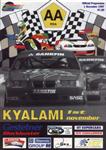 Programme cover of Kyalami Grand Prix Circuit, 01/11/1997