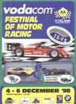 Programme cover of Kyalami Grand Prix Circuit, 06/12/1998