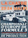 Programme cover of La Chatre, 24/05/1981