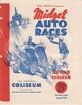 Programme cover of Los Angeles Memorial Coliseum, 24/08/1946