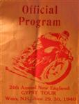 Programme cover of Laconia, 30/06/1940
