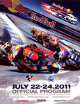 Programme cover of Laguna Seca Raceway, 24/07/2011
