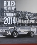 Programme cover of Laguna Seca Raceway, 17/08/2014