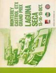 Programme cover of Laguna Seca Raceway, 15/10/1972