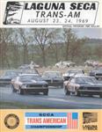 Programme cover of Laguna Seca Raceway, 24/08/1969