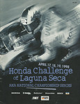 Programme cover of Laguna Seca Raceway, 19/04/1998