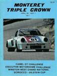 Programme cover of Laguna Seca Raceway, 01/05/1977