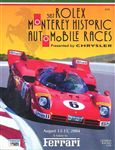 Programme cover of Laguna Seca Raceway, 15/08/2004
