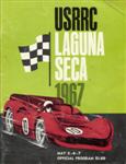 Programme cover of Laguna Seca Raceway, 07/05/1967