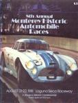 Programme cover of Laguna Seca Raceway, 22/08/1981