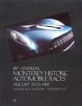 Programme cover of Laguna Seca Raceway, 23/08/1987