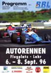 Programme cover of Lahr, 08/09/1996