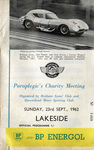 Programme cover of Lakeside International Raceway, 23/09/1962