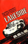 Programme cover of Lakeside International Raceway, 14/11/1965