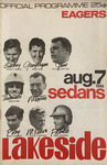 Programme cover of Lakeside International Raceway, 07/08/1966