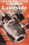 Programme cover of Lakeside International Raceway, 12/02/1967