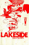 Programme cover of Lakeside International Raceway, 25/07/1971