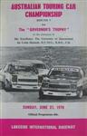 Programme cover of Lakeside International Raceway, 27/06/1976