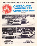 Programme cover of Lakeside International Raceway, 19/06/1983