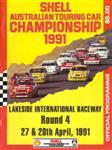 Programme cover of Lakeside International Raceway, 28/04/1991