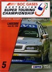 Programme cover of Lakeside International Raceway, 28/06/1998