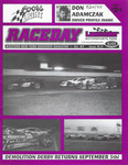 Programme cover of Lancaster Raceway Park, 22/08/1998