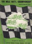 Programme cover of Langhorne Speedway, 1949