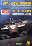 Programme cover of EuroSpeedway Lausitz, 20/07/2003