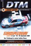 Programme cover of EuroSpeedway Lausitz, 18/09/2005