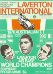 Programme cover of Laverton Air Base, 08/02/1976