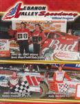 Programme cover of Lebanon Valley Speedway, 07/08/2003