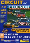 Programme cover of Ledenon, 18/04/1999