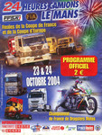 Programme cover of Bugatti Circuit, 24/10/2004
