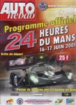 Programme cover of Circuit de la Sarthe, 17/06/2001