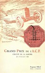 Circuit de la Sarthe, 25/07/1921