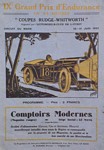 Programme cover of Circuit de la Sarthe, 14/06/1931