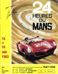 Programme cover of Circuit de la Sarthe, 16/06/1963